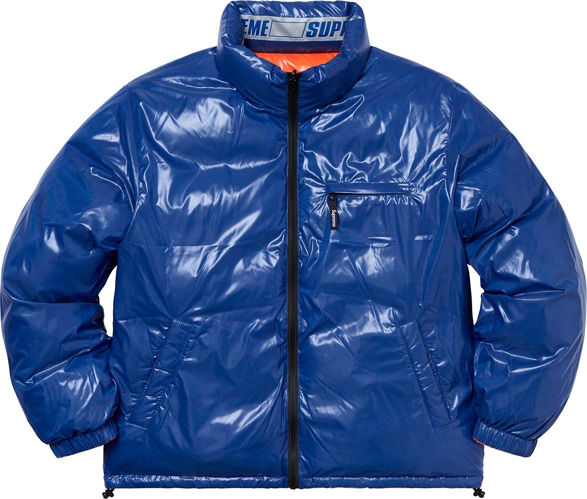 Shiny Reversible Puffy Jacket view 21